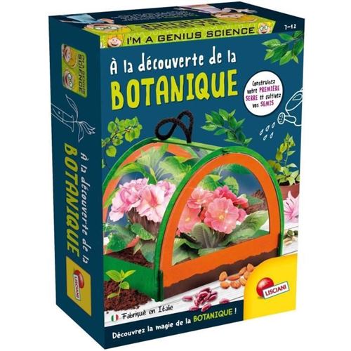 Non Communiqué Multicolore Découverte De La Botanique - Kit Scientifique - I'm A Genius Pocket - Serre Miniature, Expériences Botaniques