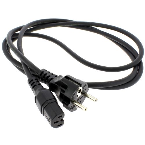 Cordon alimentation noir 1m ts-01020680 pour raclette Tefal