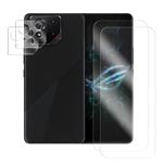 Film protection pour Asus ROG Phone 9 5G - 9 Pro 5G et verre trempé camera arrière [Lot de 2] Protection écran -Visiodirect-