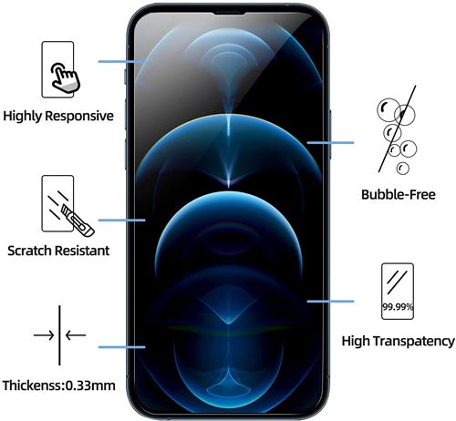 Coque Antichoc Silicone Transparent pour iPhone 13 PRO MAX (6,7)  Phonillico®