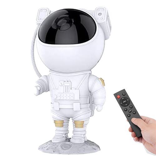 Lampe de Projection Astronaute LED Wafenso Veilleuse Projecteur Etoile avec Télécommande