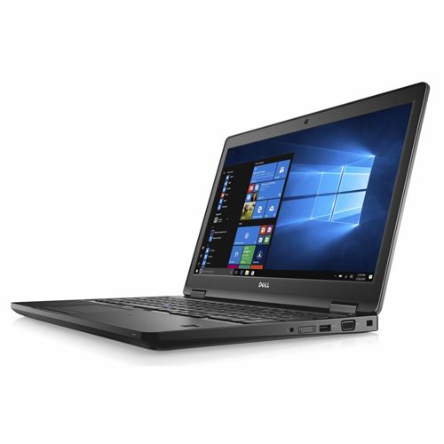 PC Portable Dell Latitude 5580 i5-7200U 8Go 250Go SSD 15.6'' W10P - Noir