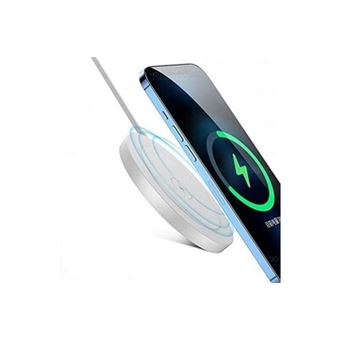 Chargeur MagSafe 15W Avec Support - Compatible IPhone 14/13/12 - Charge AirPods - Design Inclinable Vertical/horizontal