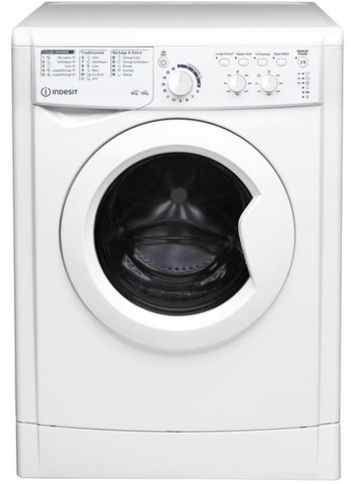 Lave-Linge Sechant 6 Kg Reconditionné Indesit Ewdc651251Wfrn
