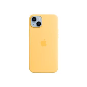 Apple - Coque de protection pour téléphone portable - compatibilité avec MagSafe - silicone - éclat du soleil - pour iPhone 14 Plus