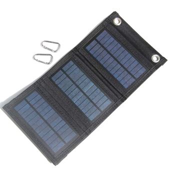 Kit de panneau solaire pliable portable chargeur étanche pour téléphone  camping en plein air (multicolore, 60W)