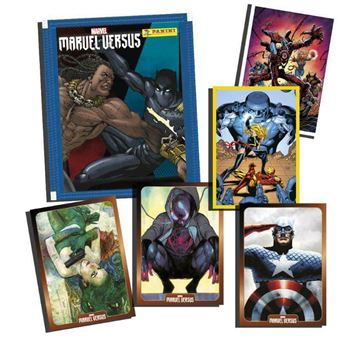 Jeu de cartes Panini Marvel Versus Blister de 10 pochettes