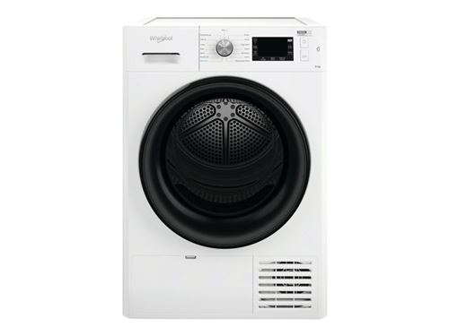 Whirlpool Fftbn M22 9X2B Fr - Sèche-Linge - Largeur : 59.5 Cm - Profondeur : 64.9 Cm - Hauteur : 84.9 Cm - Chargement Frontal - Blanc