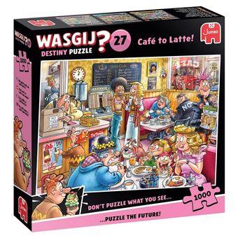 Puzzle 1000 pièces : Wasgij Destiny 27 - Le Café