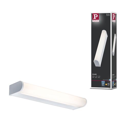 Paulmann 70878 Arneb LED Mirror Light 9W Warm White Splash-Proof