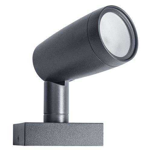 LEDVANCE Lampe de jardin LED intelligente avec technologie WiFi - pack de base avec 1 projecteur pour l'extérieur - couleurs RVB modifiables - compatible avec Google et Alexa Voice Control - GARDEN SPOT 1P}