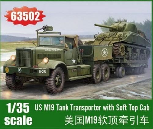 M19 Tank Transporter With Soft Top Cab - 1:35e - I Love Kit