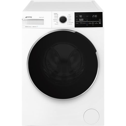 SMEG Lave-linge s&eacute;chant WDNP064SLD Pose libre Charge avant Blanc D