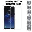 Samsung Galaxy S8 Vitre protection integrale d'ecran en verre trempé, PROTECTION TOTALE Samsung Galaxy S8