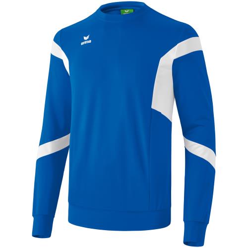 Erima - Sweat-shirt Junior Erima Classic Team - 12 ans - bleu royal/blanc