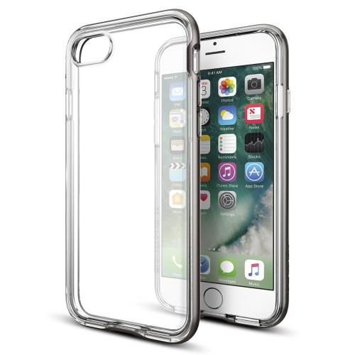 Coque iPhone 7 Spigen Neo Hybrid Crystal Gunmetal
