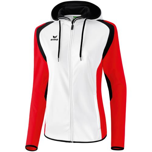 Erima - Veste d'entraînement à capuche Femme Erima Razor 2.0 - 2XL - blanc/rouge/noir