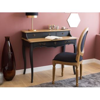 Bureau Avec Tiroirs Plateau Massif L88 Cm Pauline Gris Anthracite Achat Prix Fnac Bureau Avec Tiroirs Plateau Massif L88 Cm Pauline Gris Anthracite Achat Prix Fnac