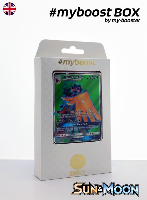 Coffret #myboost DECIDUEYE GX (Archeduc) SM37 - Sun and Moon - 10 cartes Pokemon anglaises