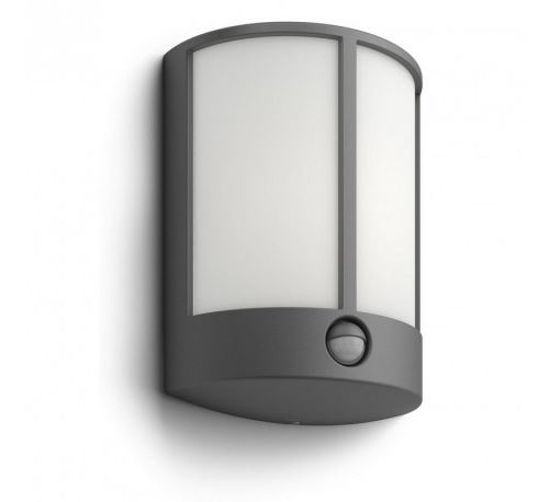LED véranda Stock IR H25 cm IP44 - Anthracite