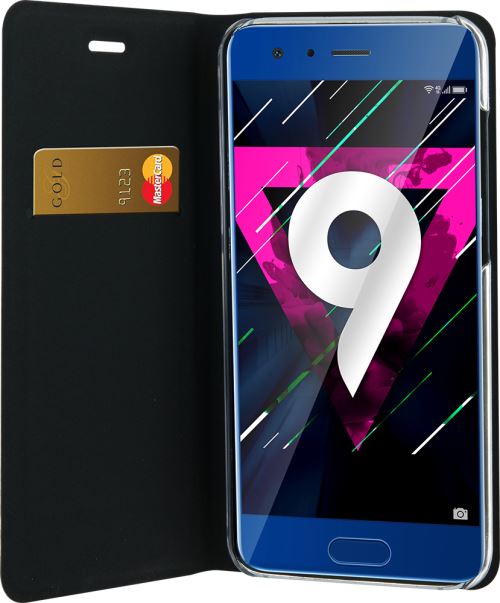 Etui folio noir pour Honor 9