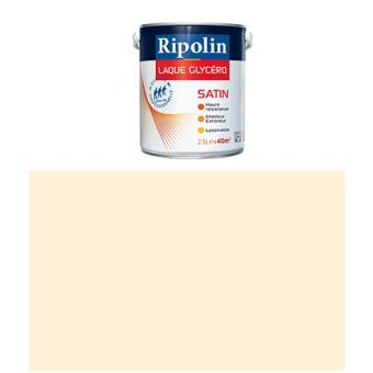 Ripolin - Peinture Glycéro Déco Satin (Boiseries et structures métalliques)  0.5 Litre ivoire - Peintures, teintures et solvants - Achat & prix | fnac