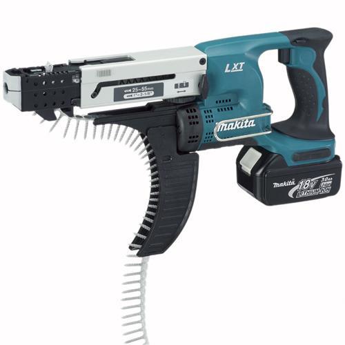 Makita - Visseuse Automatique 18V Lxt 3Ah 4X25 à 55 Mm - Dfr550Rfe