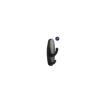 Porte Manteau Camera Espion Miniature Discrète Detecteur de Mouvement Micro Sd + SD 4Go YONIS - 1