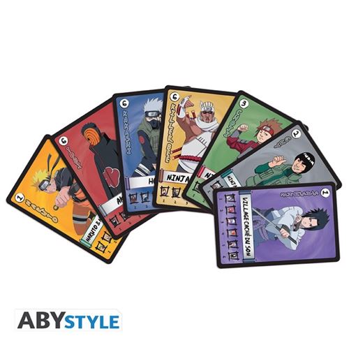 Jeu de 54 cartes - theme Naruto - Jeux classiques - Achat & prix