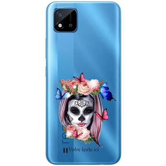 EuoDuo - Coque Avec Cordon Pour Realme C11 2021 : Protection Complète, Design Souriant, Recharge Sans Fil