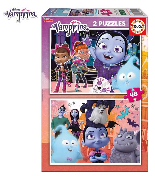 Vampirina Puzzle double 2x48