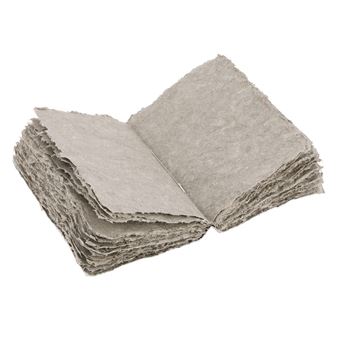 LAMALI CARNET EN LIN TEXTURE