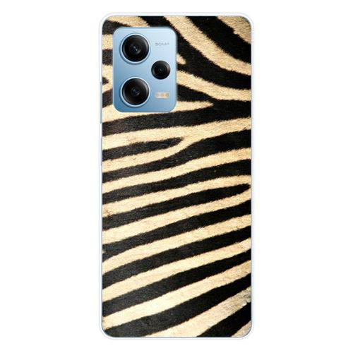 Coque en silicone imprimée compatible Xiaomi Redmi Note 12 Pro 5G Poco X5 Pro Zèbre