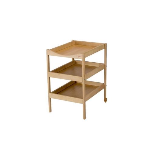 combelle table a langer susie 3 plateaux vernis naturel