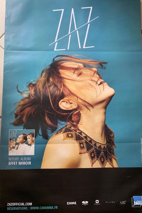 ZAZ - EFFET MIRROIR Tour - AFFICHE