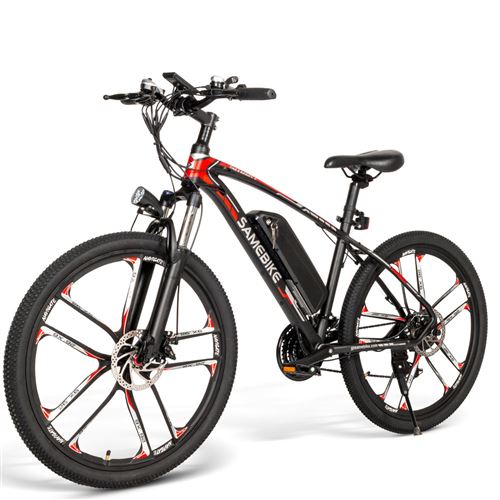 Vélo électrique Samebike MY-SM26，350W，30km / h，moteur8AH，noir