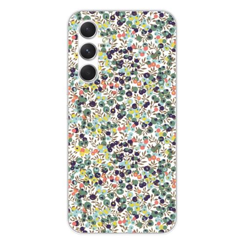 Coque en silicone imprimée compatible Samsung Galaxy A54 5G Liberty Wiltshire Vert