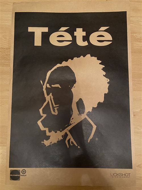 Tété - papier kraft - 40x60cm - Affiche