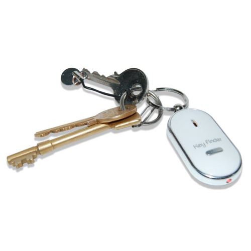 Porte-clefs Trouve Clef Siffleur Key Finder Beeping Flsah Anti