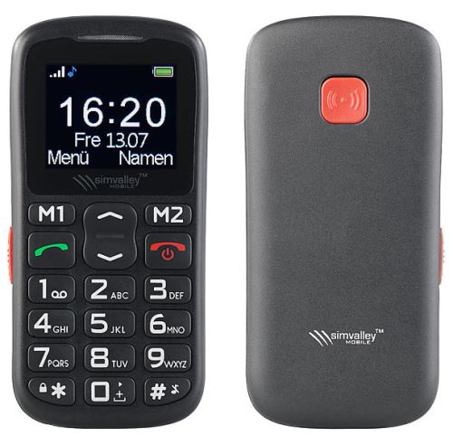 Simvalley Mobile XL-915 V3 - Téléphone mobile - microSDHC slot, - microSD slot - GSM