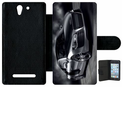 Étui Porte Feuille Sony Xperia C3 Et C3 Dual R8