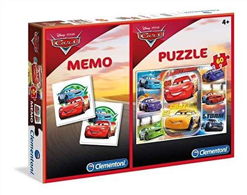 Puzzle 60 pièces - Puzzle Cars + Memo