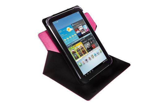 SilverHT 111931240199 25,6 cm (10.1) Folio Rose - Étuis pour Tablette (Folio, Universel, 25,6 cm (10.1), Rose)