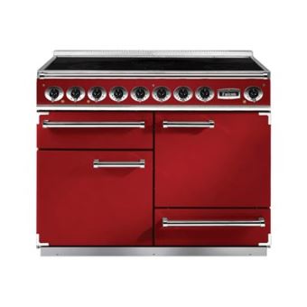 Falcon PKR 1092 Deluxe - Cuisinière (four à deux étages) - pose libre - largeur : 109.2 cm - profondeur : 67 cm - hauteur : 91.2 cm - avec système auto-nettoyant - blanc