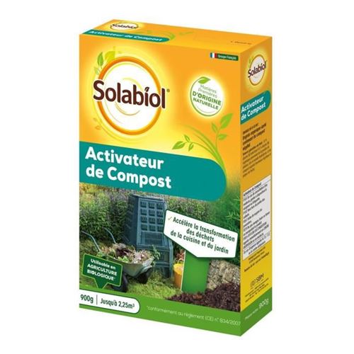 SOLABIOL SOACTI900 Activateur de Compost - 900 G
