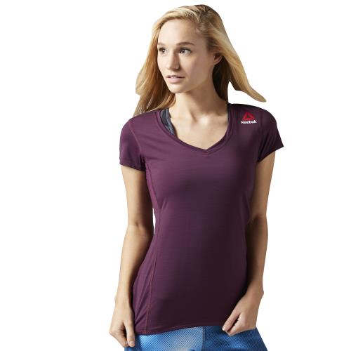 Reebok T-shirt One Series Activchill pourpre Taille XXS Adulte Femme