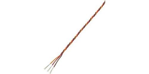 Fil servo Reely SH1998C136C [1x extrémité(s) ouverte(s) - 1x extrémité(s) ouverte(s)] 3 x 0.08 mm² torsadé 5 m