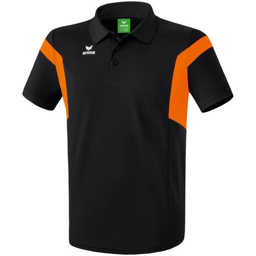 Erima - Polo Erima Classic Team - S - noir/orange