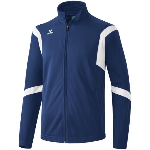 Erima - Veste d'entraînement Erima Classic Team - S - bleu marine/blanc