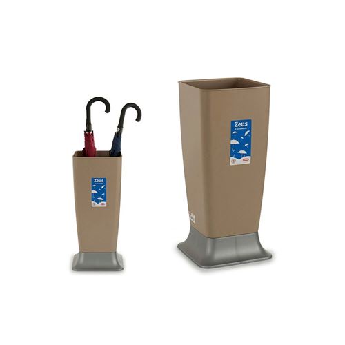porte-parapluie stefanplast zeus beige (25 x 55 x 25 cm)
